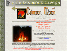 Tablet Screenshot of crimson-moon.co.uk